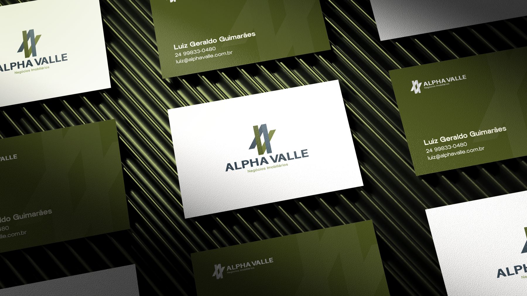 Alpha Valle — Cartões de visita