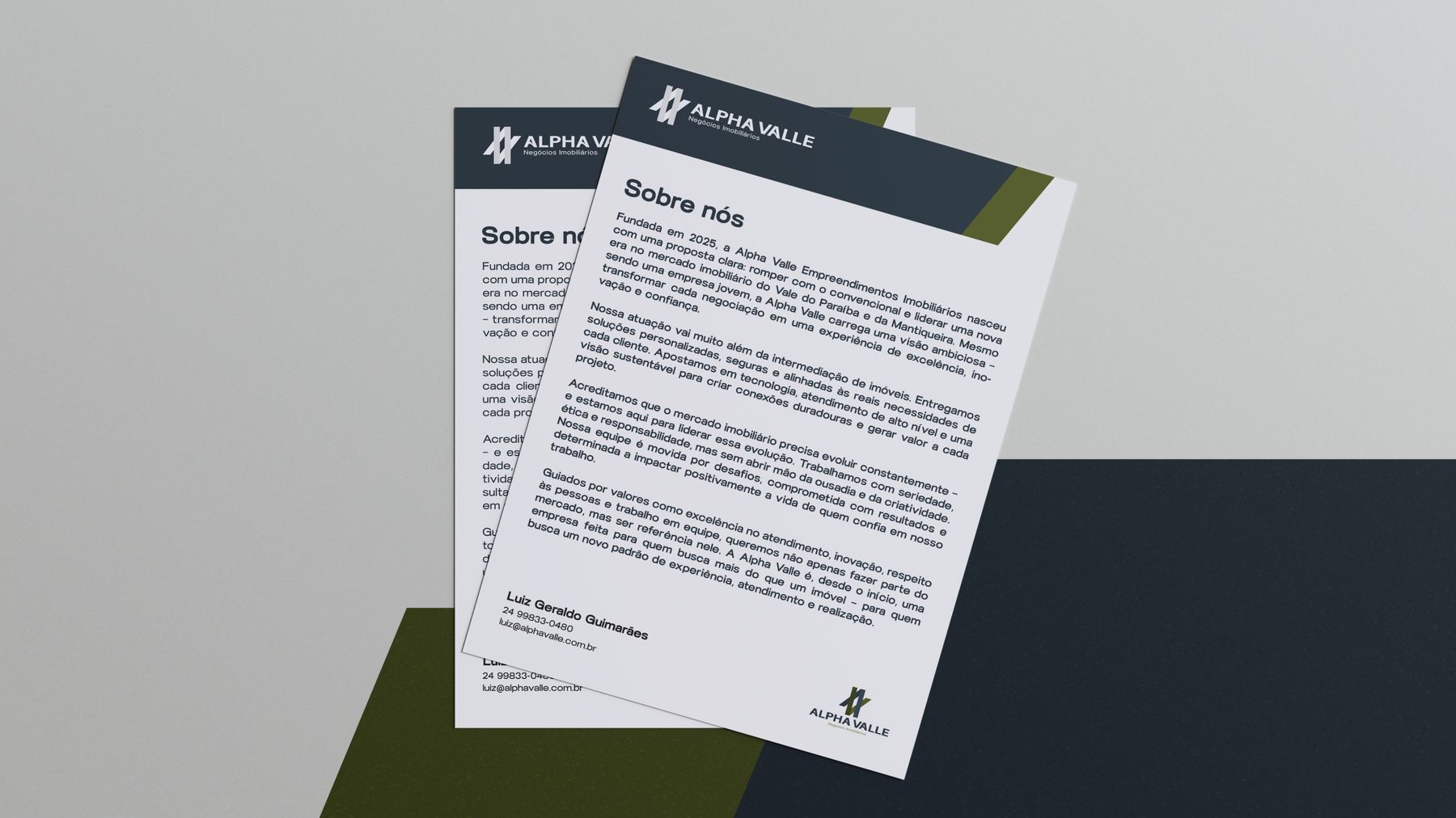 Alpha Valle — Mockup multi-dispositivo