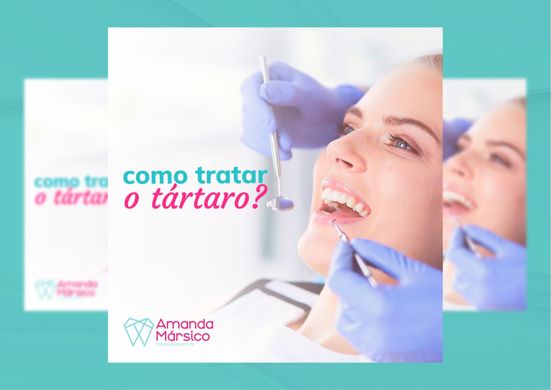 Drª Amanda Mársico — Post de redes sociais