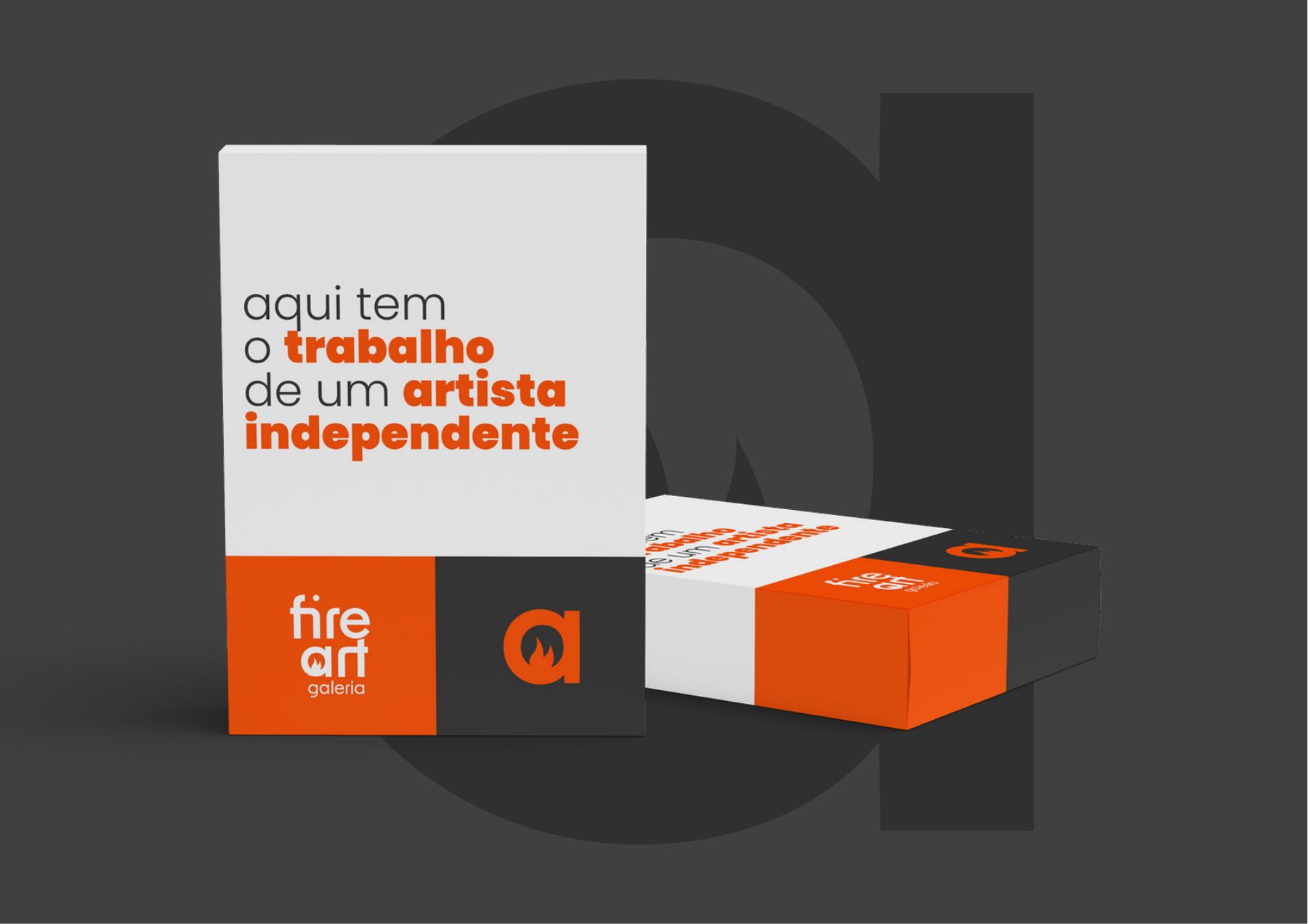Fire Art — Embalagem de obras