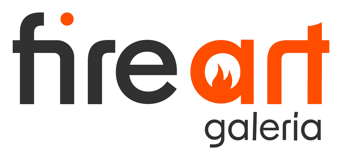 Fire Art — logotipo principal sobre fundo claro