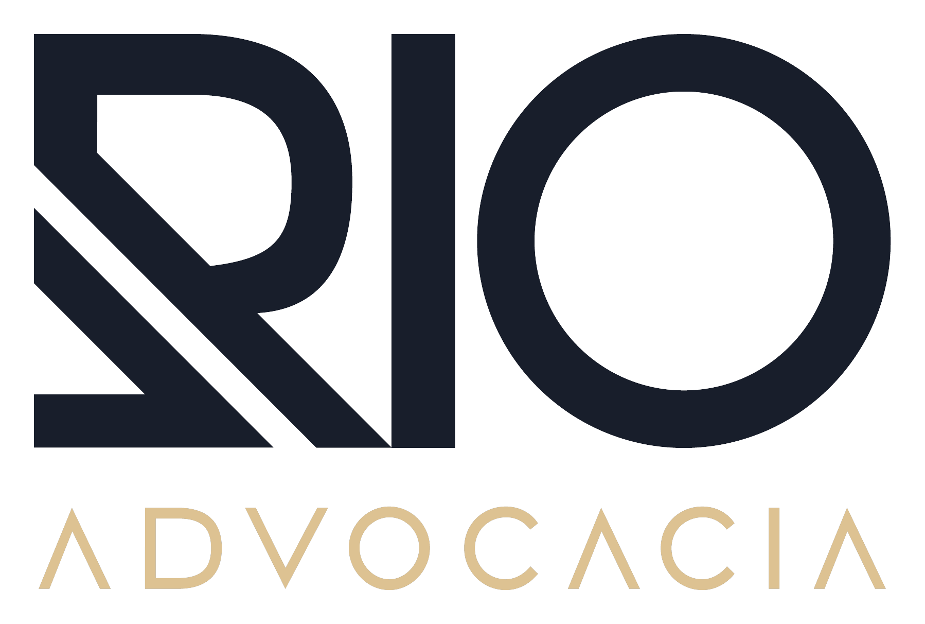 Rio Advocacia — logotipo sobre fundo claro