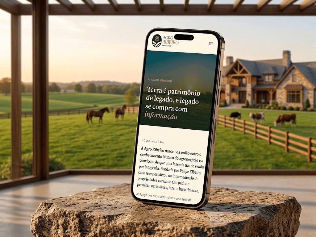 Agro Ribeiro — Mobile